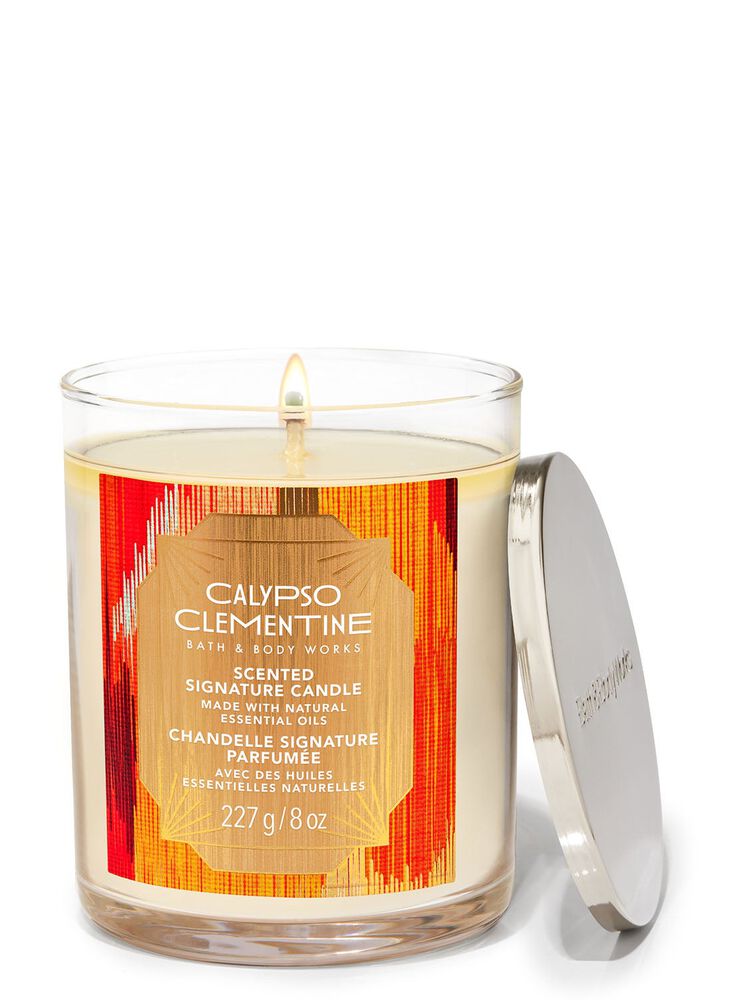 Calypso Clementine Single Wick Candle Single Wick Candle