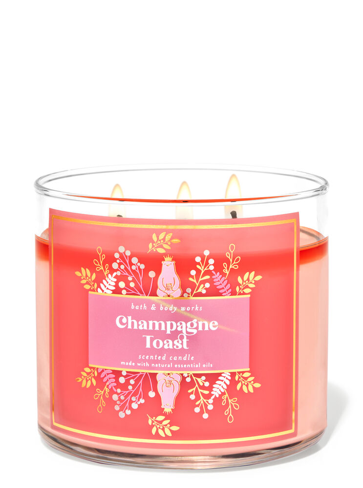 Buy Champagne Toast 3Wick Candle Online Bath & Body Works Philippines