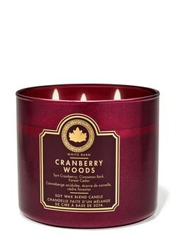 Cranberry Woods 3-Wick Candle