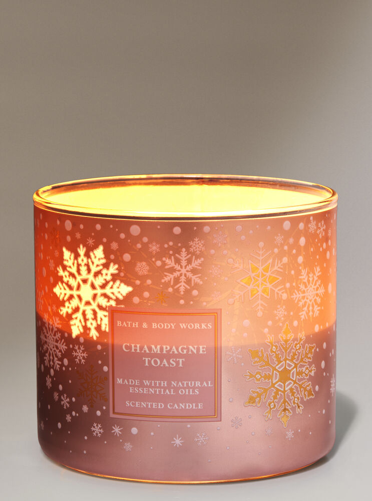 Buy Champagne Toast 3Wick Candle Online Bath & Body Works Philippines