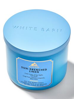 Sun-Drenched Linen 3-Wick Candle
