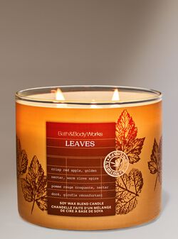 Leaves 3-Wick Candle Leaves 3-Wick Candle