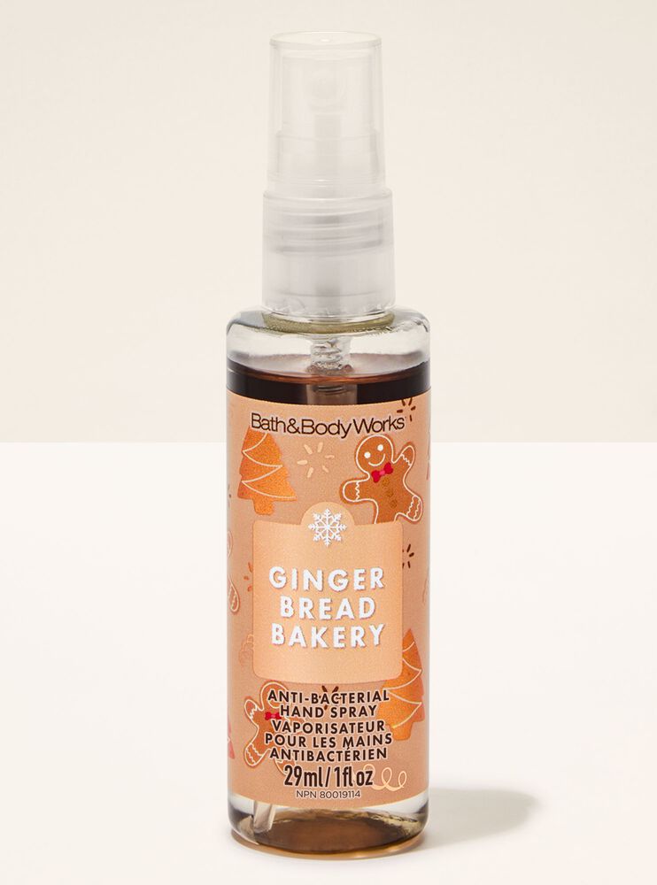 Gingerbread Bakery Hand Sanitizer Spray Hand Sanitizer Spray