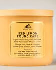 Iced Lemon Pound Cake 3-Wick Candle image number null