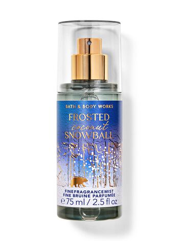 Frosted Coconut Snowball Travel Size Fine Fragrance Mist Travel Size Fine Fragrance Mist