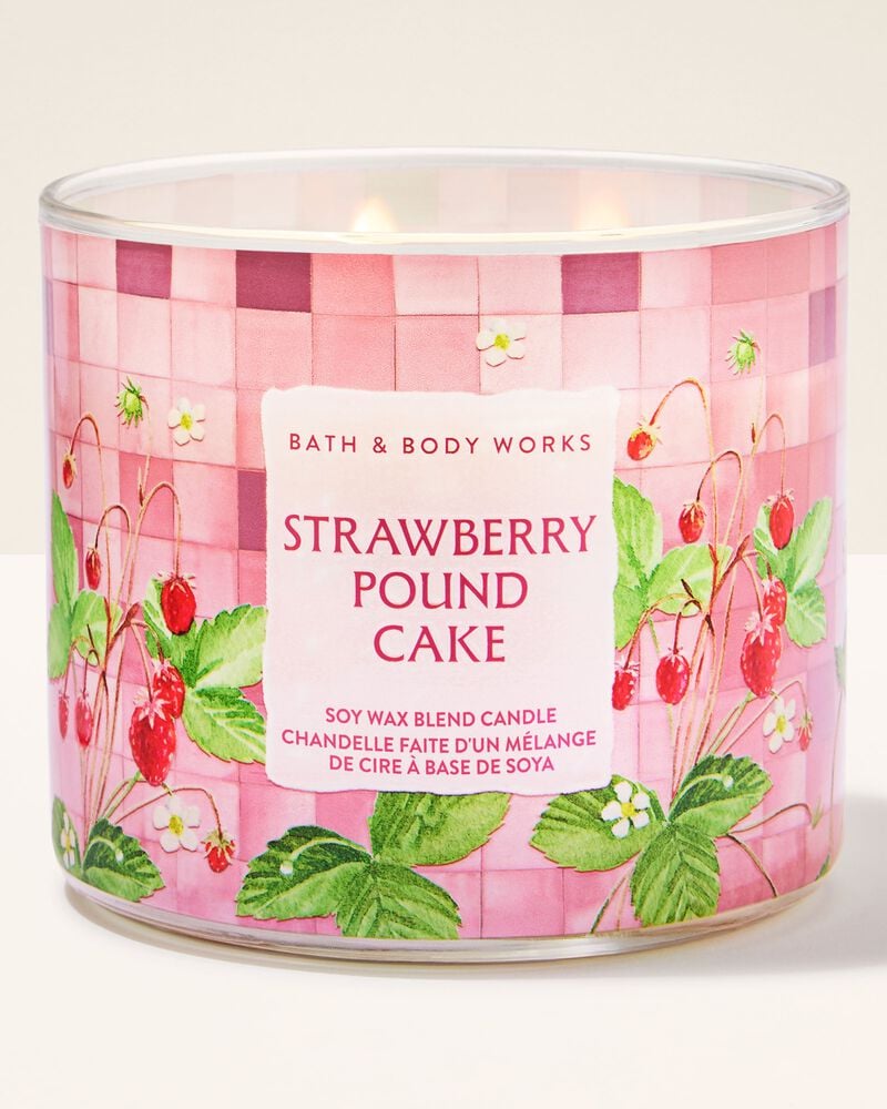 Strawberry Pound Cake 3-Wick Candle 3-Wick Candle