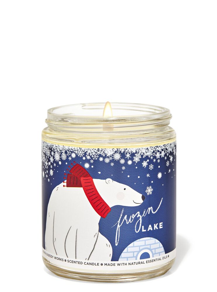 Frozen Lake Single Wick Candle Single Wick Candle