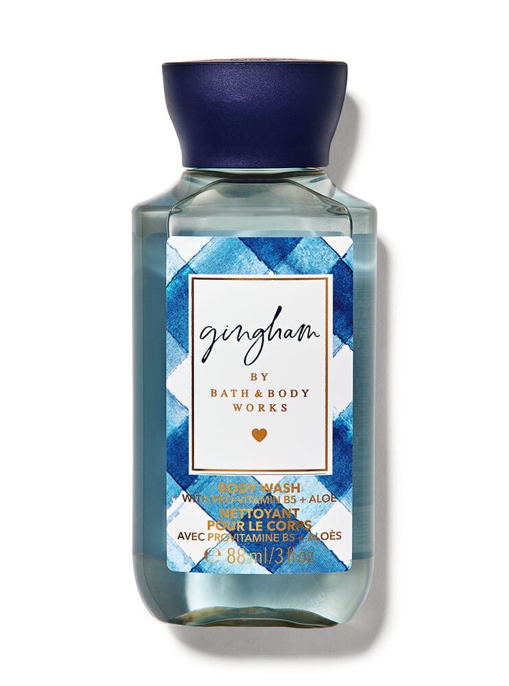 Gingham Travel Size Body Wash Travel Size Body Wash