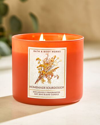 Homemade Sourdough 3-Wick Candle 3-Wick Candle