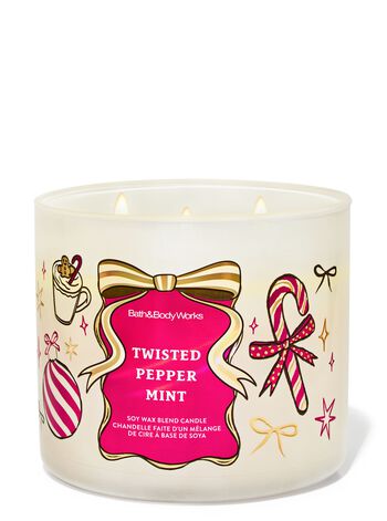 Twisted Peppermint 3-Wick Candle 3-Wick Candle