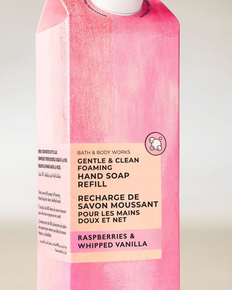 Raspberries & Whipped Vanilla Gentle & Clean Foaming Hand Soap Refill Gentle & Clean Foaming Hand Soap Refill