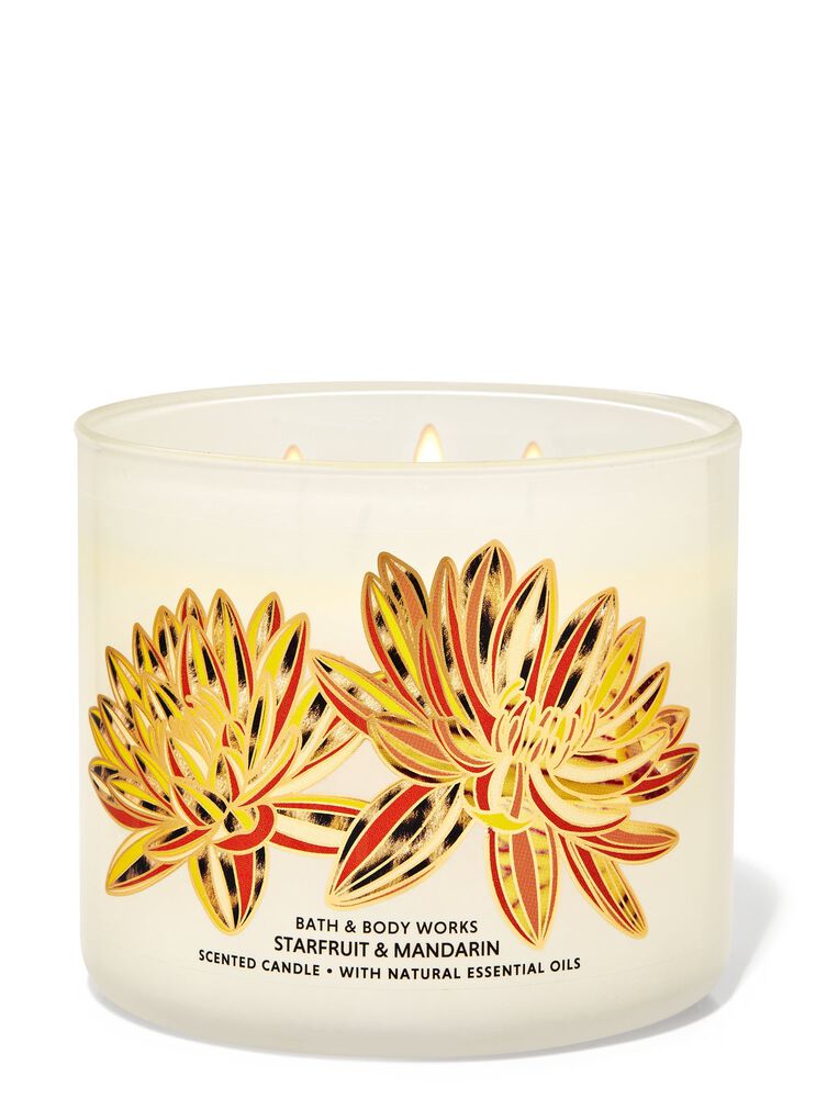 Starfruit & Mandarin 3-Wick Candle 3-Wick Candle