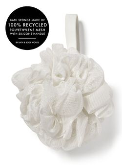 White Loofah Bath Sponge