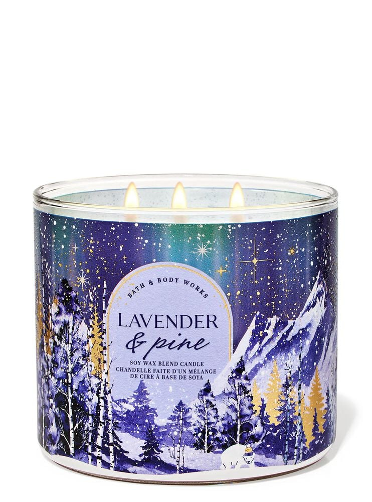 Lavender & Pine 3-Wick Candle 3-Wick Candle