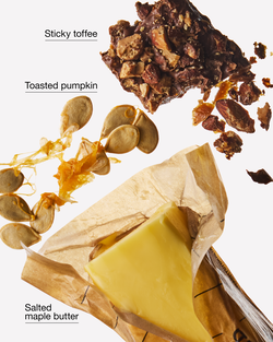Pumpkin & Salted Toffee 3-Wick Candle image number null