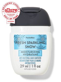 Fresh Sparkling Snow PocketBac Hand Sanitizer Fresh Sparkling Snow PocketBac Hand Sanitizer