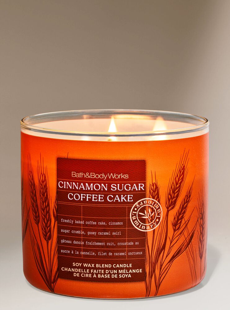 Cinnamon Sugar Coffee Cake 3-Wick Candle 3-Wick Candle