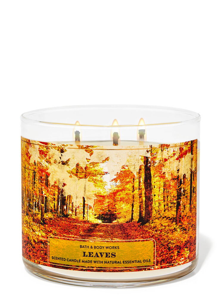 Leaves 3-Wick Candle 3-Wick Candle