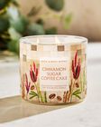 Cinnamon Sugar Coffee Cake 3-Wick Candle image number null