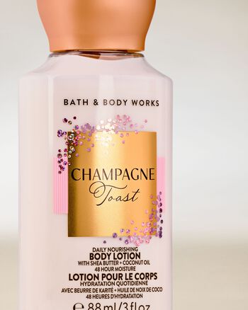Champagne Toast Travel Size Body Lotion Travel Size Body Lotion