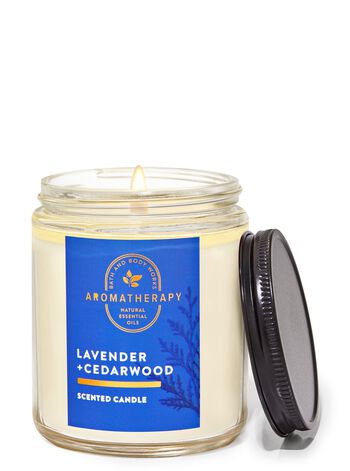 Lavender Cedarwood Single Wick Candle Single Wick Candle