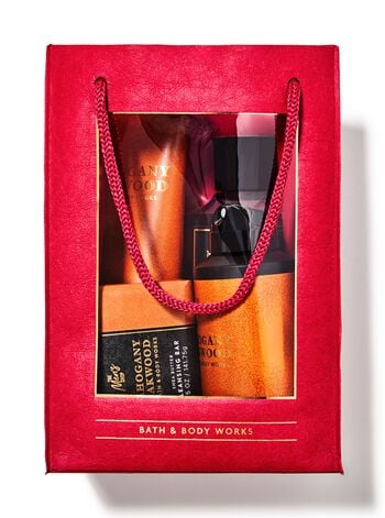 Mahogany Teakwood Gift Bag Set Gift Bag Set