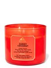 Sunny Coconut 3-Wick Candle image number null