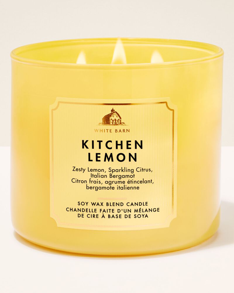 Kitchen Lemon 3-Wick Candle 3-Wick Candle