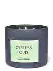 Cypress & Oud 3-Wick Candle image number null