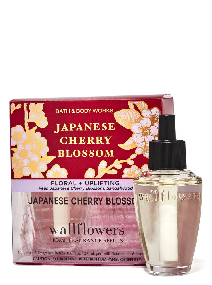 Japanese Cherry Blossom Wallflowers Fragrance Refills, 2-Pack Wallflowers Fragrance Refills, 2-Pack