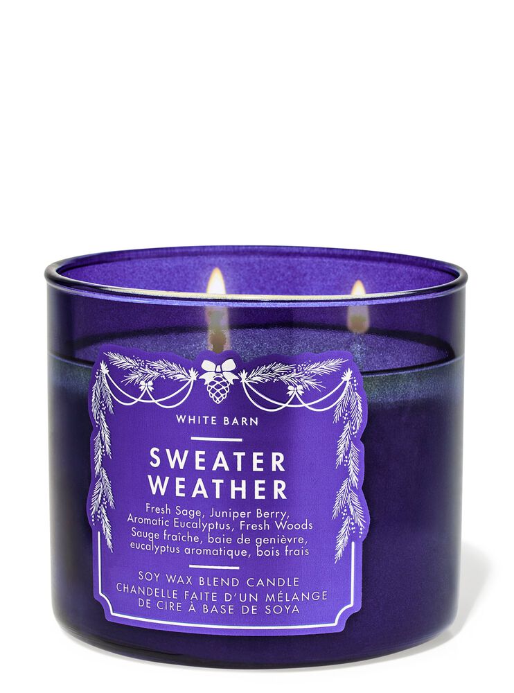 Sweater Weather 3-Wick Candle 3-Wick Candle
