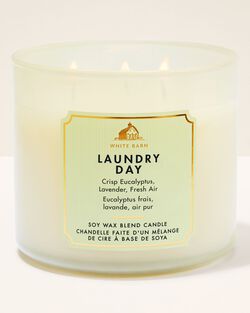 Laundry Day 3-Wick Candle image number null