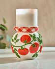 Tomato Vine Pedestal 3-Wick Candle Holder image number null