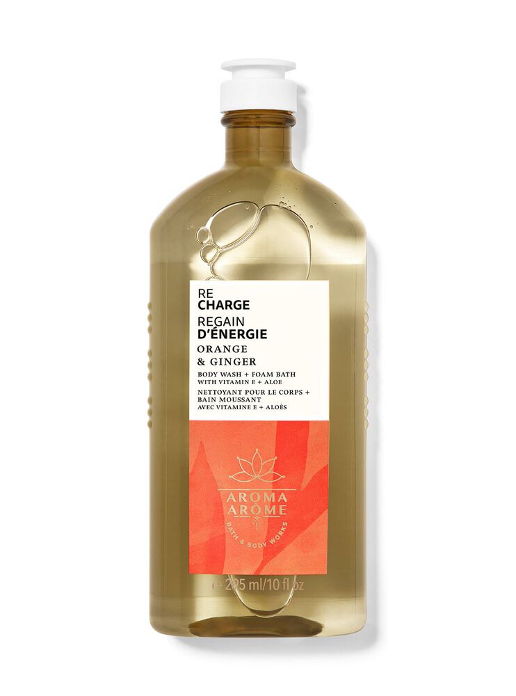 Orange Ginger Body Wash and Foam Bath Body Wash and Foam Bath