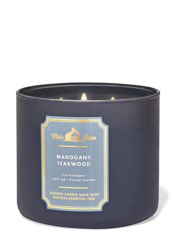 Mahogany Teakwood 3-Wick Candle 3-Wick Candle