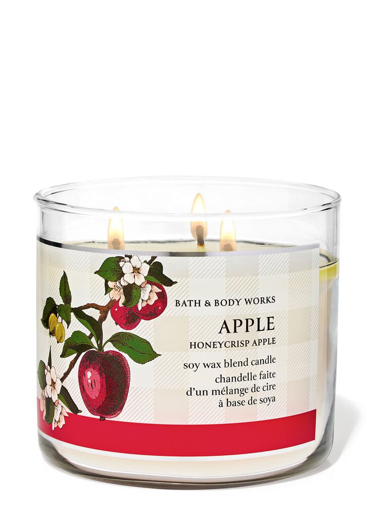 Honeycrisp Apple 3-Wick Candle 3-Wick Candle