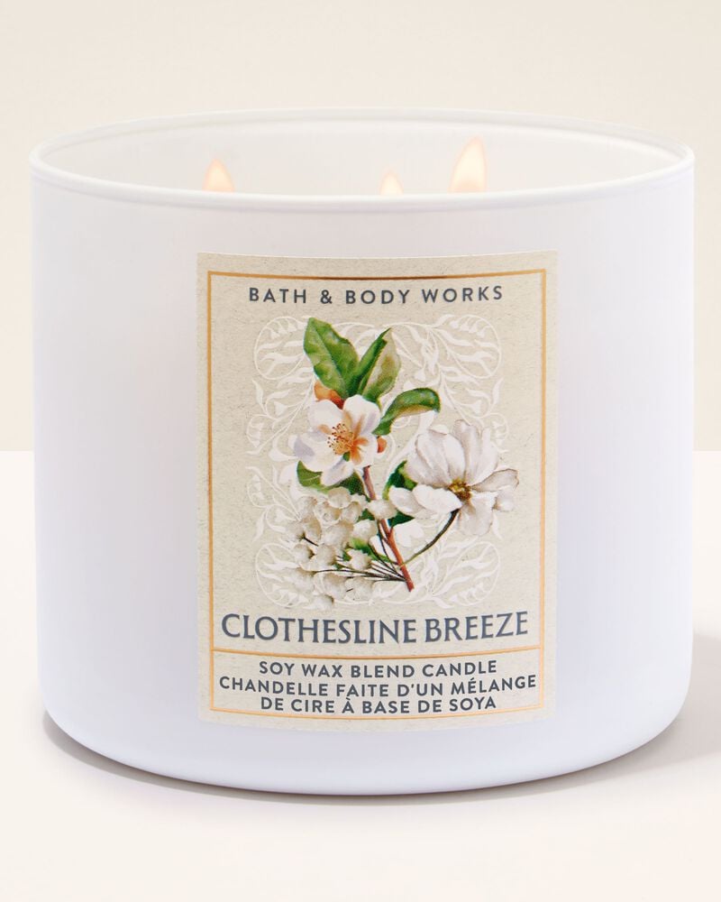 Clothesline Breeze 3-Wick Candle 3-Wick Candle