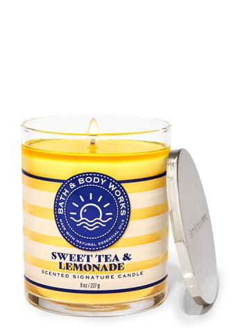 Sweet Tea & Lemonade Signature Single Wick Candle Single Wick Candle