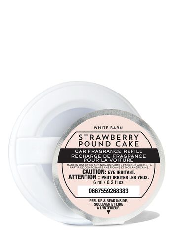 Strawberry Pound Cake Car Fragrance Refill Car Fragrance Refill