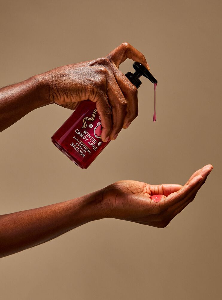 Winter Candy Apple Hand Sanitizer with Pump Hand Sanitizer with Pump