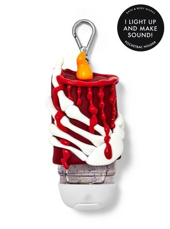 Noise-Making LED Candle PocketBac Holder