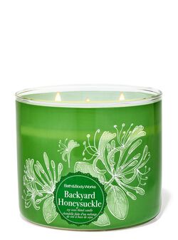Backyard Honeysuckle 3-Wick Candle