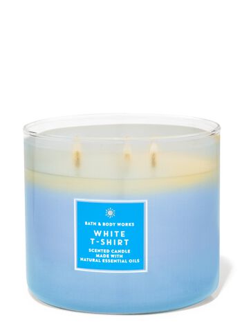 White T-Shirt 3-Wick Candle 3-Wick Candle
