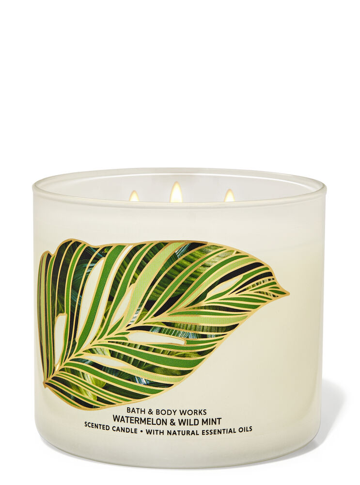 Watermelon & Wild Mint 3-Wick Candle 3-Wick Candle