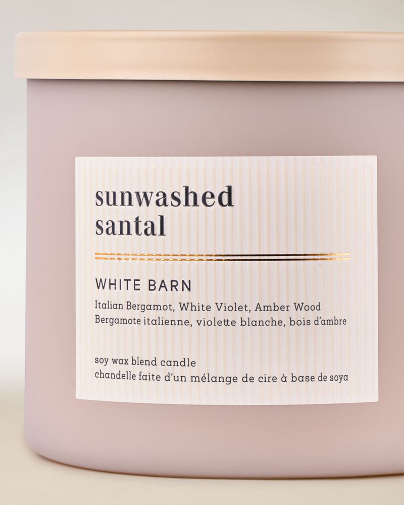 Sunwashed Santal 3-Wick Candle 3-Wick Candle