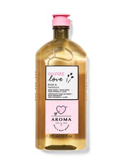 Rose Vanilla Body Wash and Foam Bath