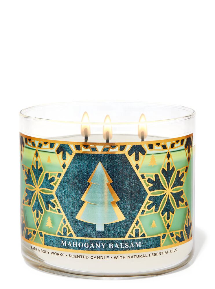 Mahogany Balsam 3-Wick Candle 3-Wick Candle