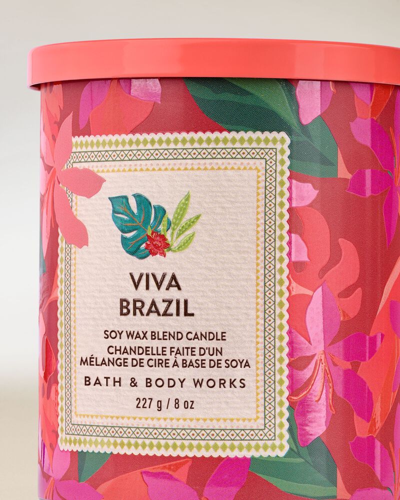 Viva Brazil Single Wick Candle Single Wick Candle