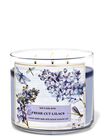 Fresh Cut Lilacs 3-Wick Candle image number null