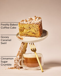 Cinnamon Sugar Coffee Cake 3-Wick Candle image number null